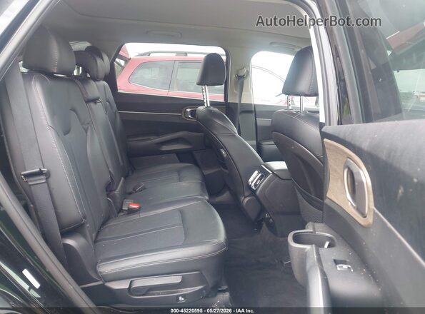 5XYRLDLC9NG104919 2022 KIA SORENTO Black Vista de la etiqueta del VIN