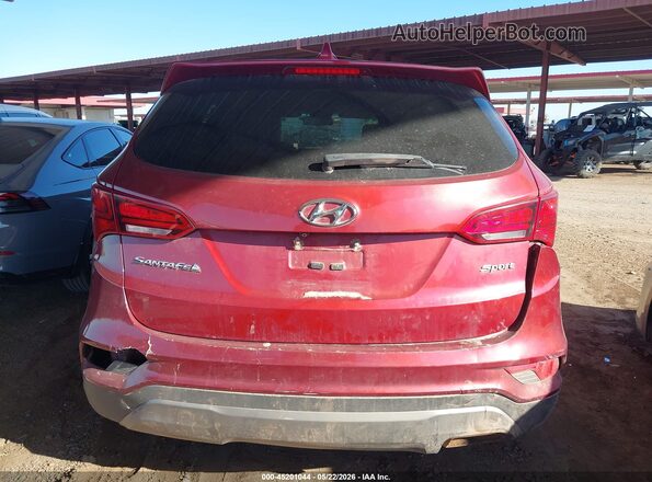 5XYZT3LB2HG381711 2017 HYUNDAI SANTA FE SPORT Burgundy 