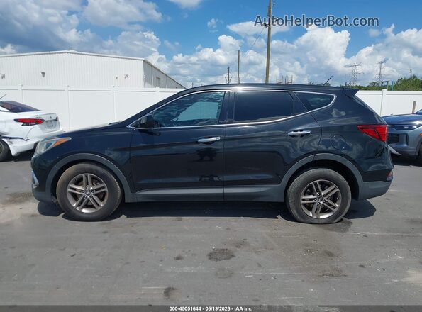 5XYZT3LB4JG564310 2018 HYUNDAI SANTA FE SPORT Черный Панорамный вид салона 360°