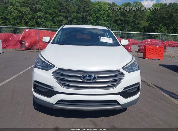 5XYZT3LB7HG381400 2017 HYUNDAI SANTA FE SPORT Белый Вид щитка приборов