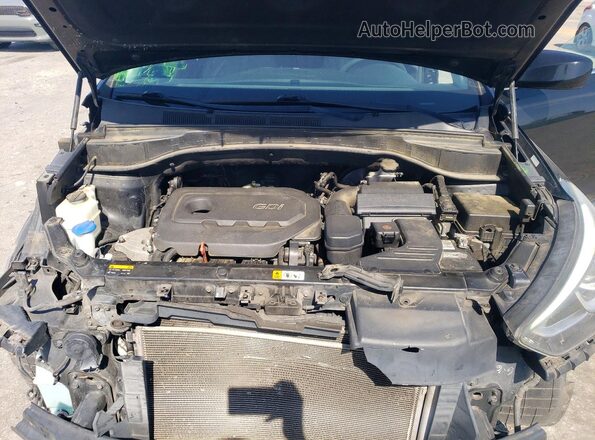 5XYZT3LB8HG437604 2017 HYUNDAI SANTA Black 