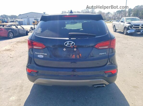 5XYZT3LB8HG437604 2017 HYUNDAI SANTA Black 