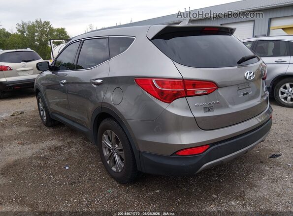 5XYZT3LB9GG318359 2016 HYUNDAI SANTA FE SPORT Gray Հետևի ձախ