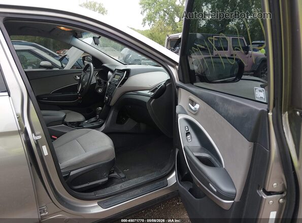 5XYZT3LB9GG318359 2016 HYUNDAI SANTA FE SPORT Gray Սալոնի դիմացի տեսք