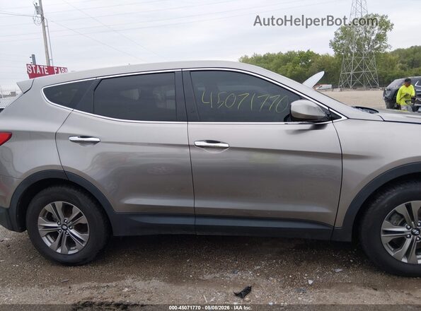 5XYZT3LB9GG318359 2016 HYUNDAI SANTA FE SPORT Gray Սալոնի հետևի տեսք