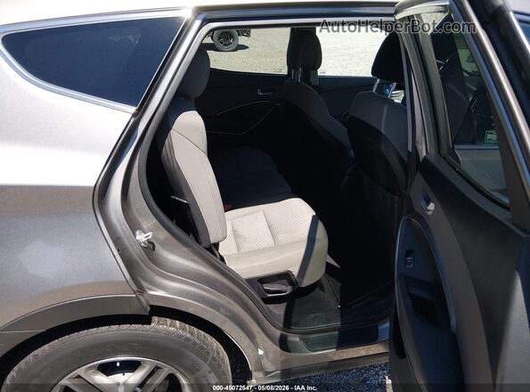 5XYZT3LB9JG533117 2018 HYUNDAI SANTA FE SPORT Gray Widok naklejki z numerem VIN