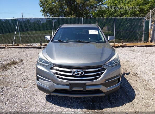 5XYZT3LB9JG533117 2018 HYUNDAI SANTA FE SPORT Gray Widok zestawu wskaźników