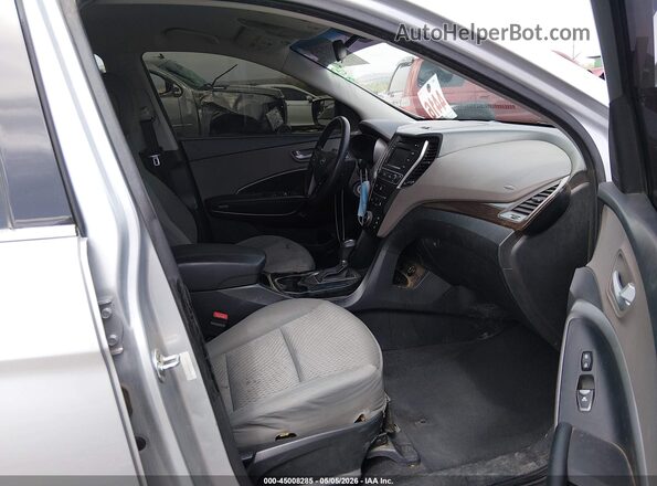 5XYZT3LBXHG454629 2017 HYUNDAI SANTA FE SPORT White Widok wnętrza z przodu