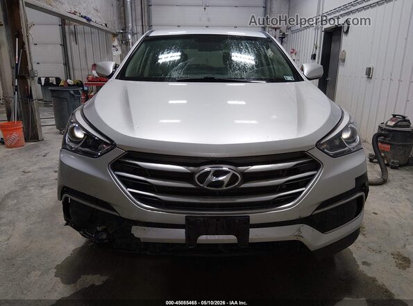 5XYZTDLB0JG572457 2018 HYUNDAI SANTA FE SPORT Серебряный 