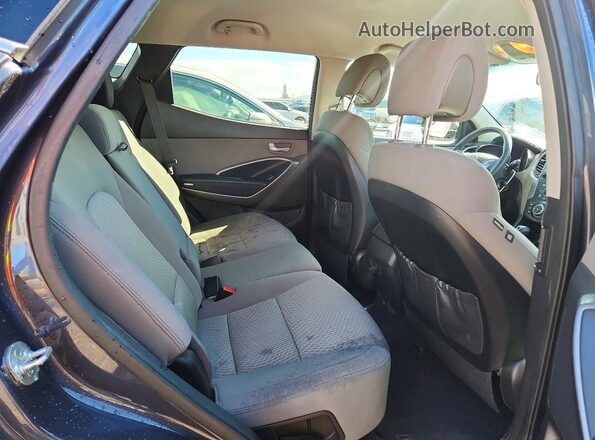 5XYZTDLB2GG349541 2016 HYUNDAI SANTA Blue Vista interior trasera