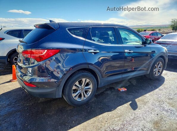 5XYZTDLB2GG349541 2016 HYUNDAI SANTA Blue Trasero derecho