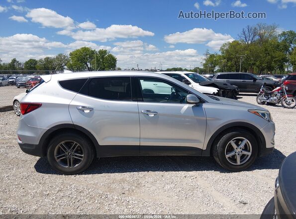5XYZTDLB4HG454941 2017 HYUNDAI SANTA FE SPORT Silver Vista interior trasera
