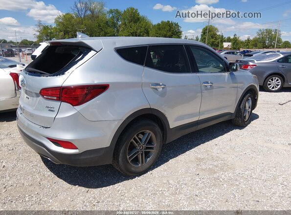 5XYZTDLB4HG454941 2017 HYUNDAI SANTA FE SPORT Silver Trasero derecho