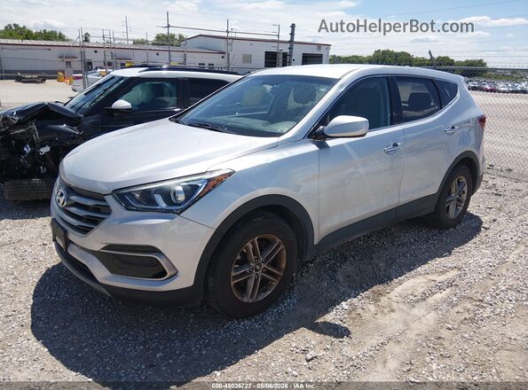 5XYZTDLB4HG454941 2017 HYUNDAI SANTA FE SPORT Silver Vista tres cuartos delantera izquierda