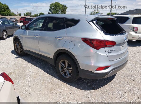 5XYZTDLB4HG454941 2017 HYUNDAI SANTA FE SPORT Silver Trasero izquierdo
