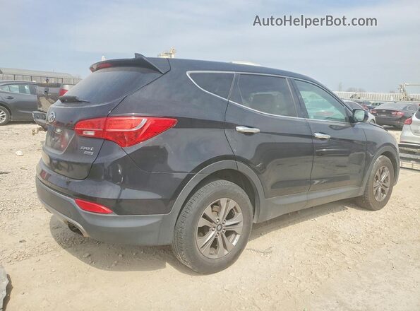 5XYZTDLB5GG347427 2016 HYUNDAI SANTA Black 