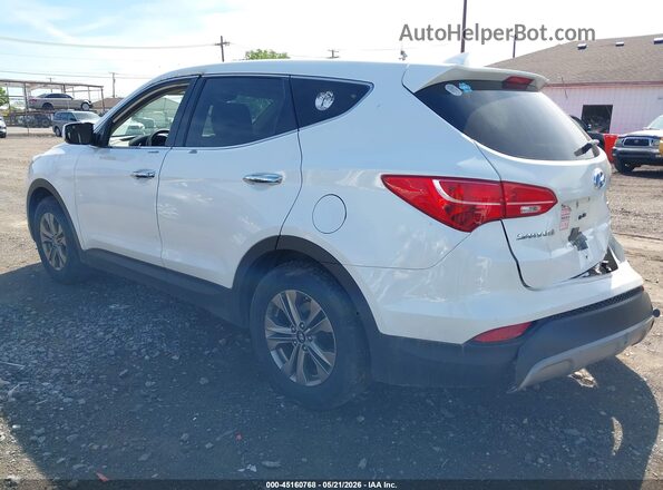 5XYZTDLB5GG363823 2016 HYUNDAI SANTA FE SPORT Белый Задняя левая четверть