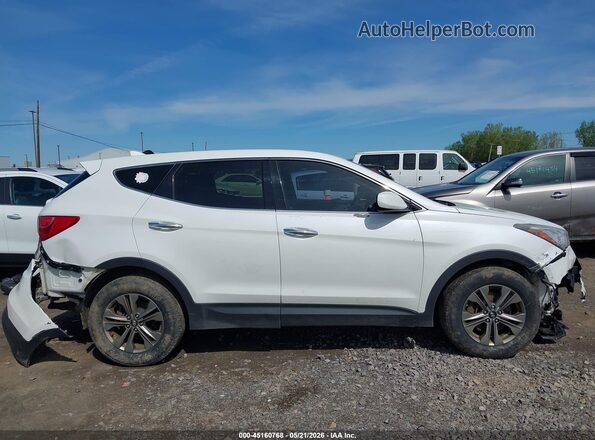 5XYZTDLB5GG363823 2016 HYUNDAI SANTA FE SPORT Белый Вид задней части салона
