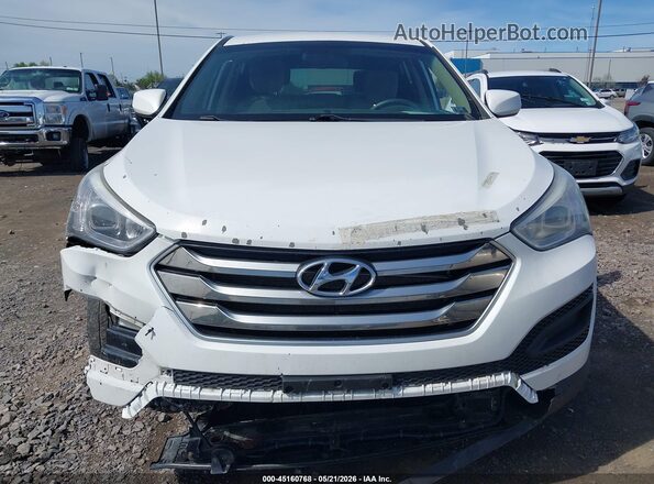 5XYZTDLB5GG363823 2016 HYUNDAI SANTA FE SPORT Белый Вид щитка приборов
