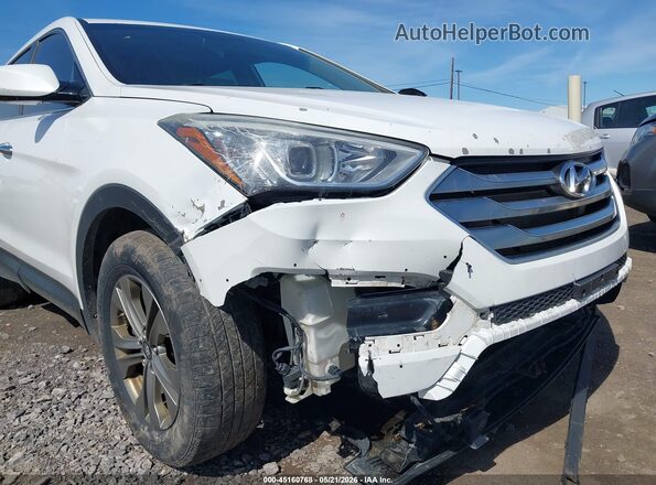 5XYZTDLB5GG363823 2016 HYUNDAI SANTA FE SPORT Белый Вид спереди
