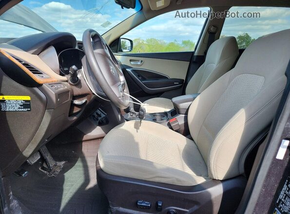 5XYZU3LB1GG313041 2016 HYUNDAI SANTA Gray Սալոնի դիմացի տեսք