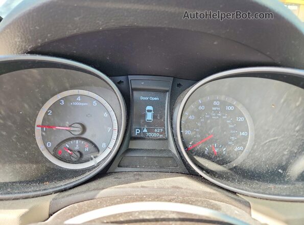 5XYZU3LB1GG313041 2016 HYUNDAI SANTA Gray Սարքավորումների վահանակի տեսք