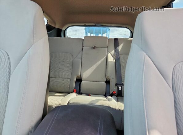 5XYZU3LB1GG313041 2016 HYUNDAI SANTA Gray Հետևի նստատեղերի տեսք
