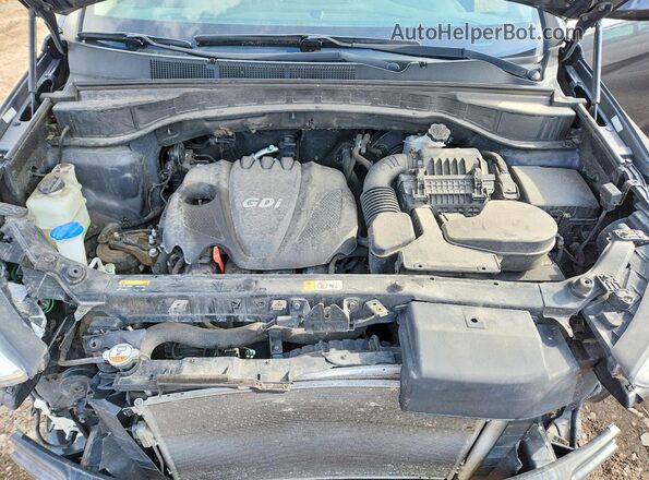 5XYZU3LB1GG313041 2016 HYUNDAI SANTA Gray Շարժիչի բաժամունքի տեսք