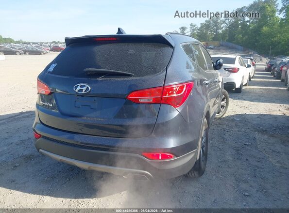 5XYZU3LB1GG365883 2016 HYUNDAI SANTA FE SPORT Gray Задня права чверть