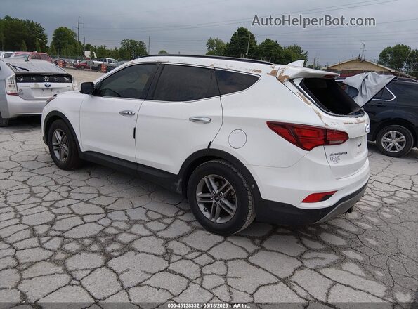 5XYZU3LB1HG399758 2017 HYUNDAI SANTA FE SPORT White Tył lewy