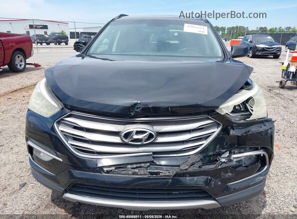 5XYZU3LB4HG399124 2017 HYUNDAI SANTA FE SPORT Black Vista del cuadro de instrumentos