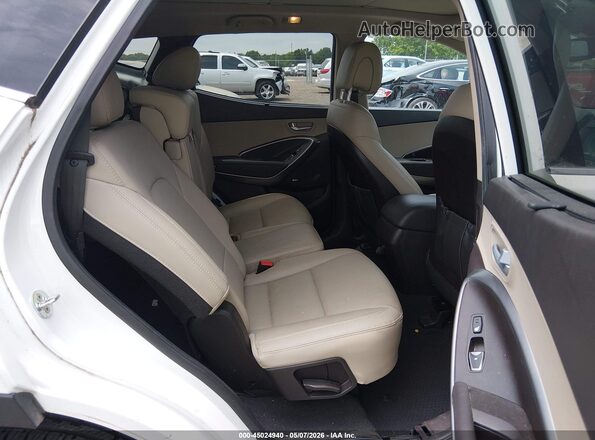 5XYZU3LB4HG457698 2017 HYUNDAI SANTA FE SPORT White VIN კოდის სტიკერის ხედი