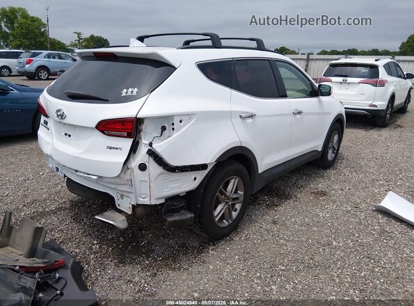 5XYZU3LB4HG457698 2017 HYUNDAI SANTA FE SPORT White უკანა მარჯვენა