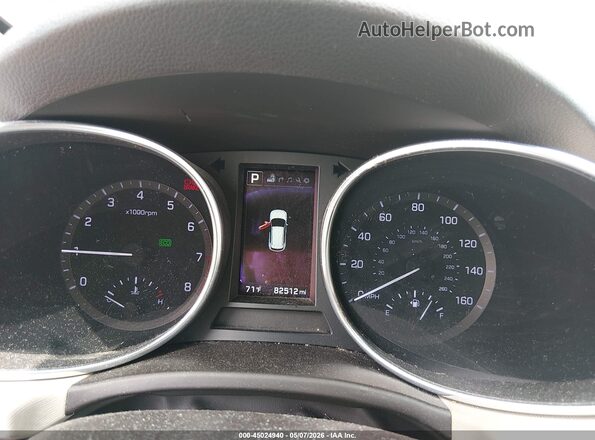 5XYZU3LB4HG457698 2017 HYUNDAI SANTA FE SPORT White უკანა სავარძლების ხედი