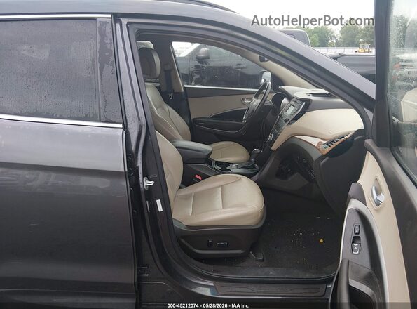 5XYZU3LB5GG305539 2016 HYUNDAI SANTA FE SPORT Gray Vista interior delantera