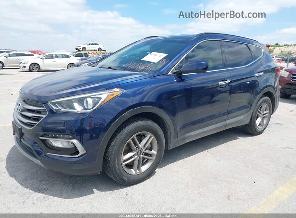 5XYZU3LB8HG417351 2017 HYUNDAI SANTA FE SPORT Dark Blue Przód lewy
