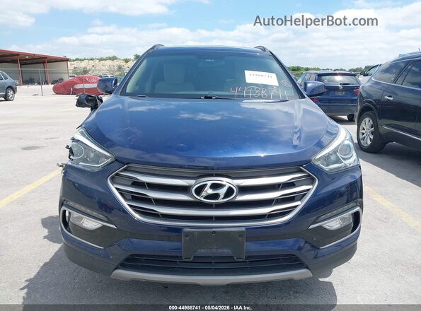 5XYZU3LB8HG417351 2017 HYUNDAI SANTA FE SPORT Dark Blue Widok zestawu wskaźników