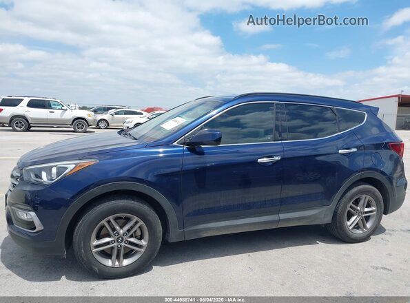 5XYZU3LB8HG417351 2017 HYUNDAI SANTA FE SPORT Dark Blue Widok wnętrza 360 stopni