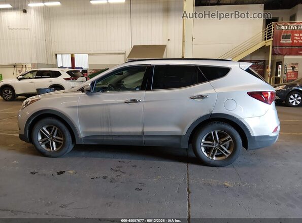 5XYZU3LB8HG447384 2017 HYUNDAI SANTA FE SPORT Серебряный Панорамный вид салона 360°