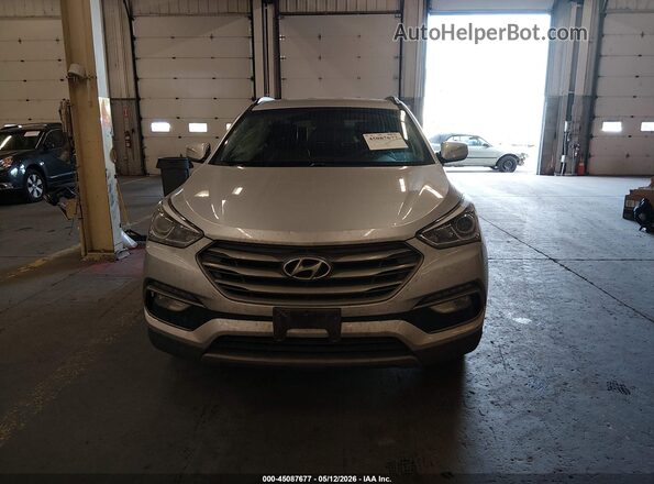 5XYZU3LB8HG447384 2017 HYUNDAI SANTA FE SPORT Серебряный Вид щитка приборов