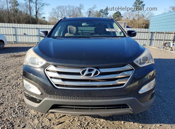 5XYZU3LBXGG370581 2016 HYUNDAI SANTA Black წინა ხედი