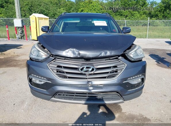 5XYZU3LBXHG495601 2017 HYUNDAI SANTA FE SPORT Gray Vista del cuadro de instrumentos