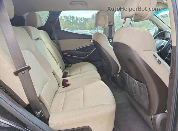 5XYZUDLB0HG389079 2017 HYUNDAI SANTA Black 