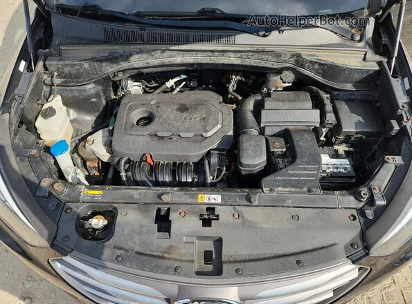 5XYZUDLB0HG389079 2017 HYUNDAI SANTA Black 