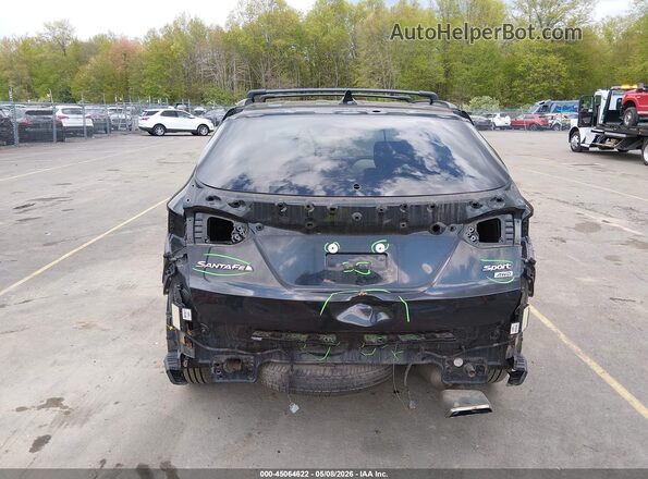5XYZUDLB1HG408979 2017 HYUNDAI SANTA FE SPORT Black წინა ხედი