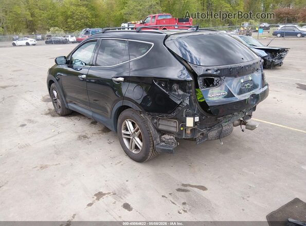 5XYZUDLB1HG408979 2017 HYUNDAI SANTA FE SPORT Black უკანა მარცხენა