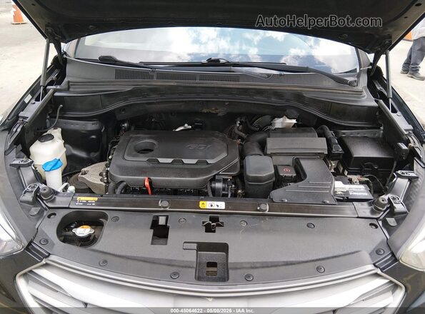 5XYZUDLB1HG408979 2017 HYUNDAI SANTA FE SPORT Black უკანა ხედი