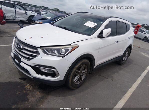 5XYZUDLB2HG420297 2017 HYUNDAI SANTA FE SPORT Белый Передняя левая четверть