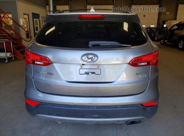 5XYZUDLB3GG332633 2016 HYUNDAI SANTA Gray 