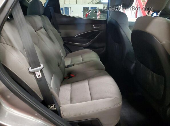 5XYZUDLB3GG332633 2016 HYUNDAI SANTA Gray 